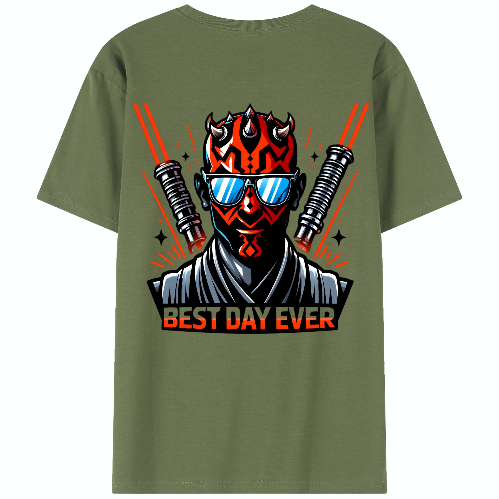 （画像用） スター・ウォーズ Star Wars 綿100％半袖Tシャツ（背面プリント）